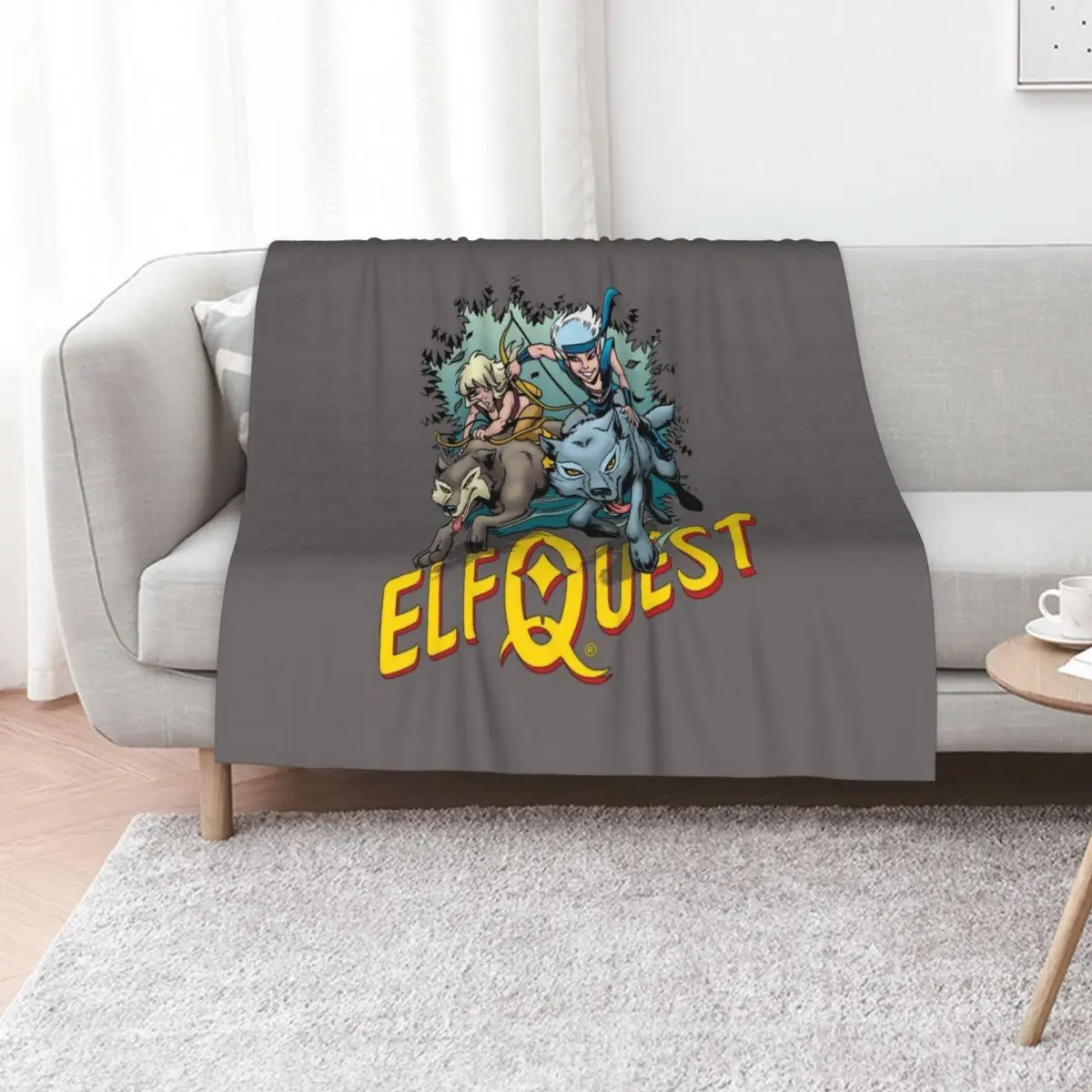 Young Cutter and Skywise Throw Blanket Loose Flannel Fabric Cute Sofa Throw Flannels Blankets For Sofas Blankets