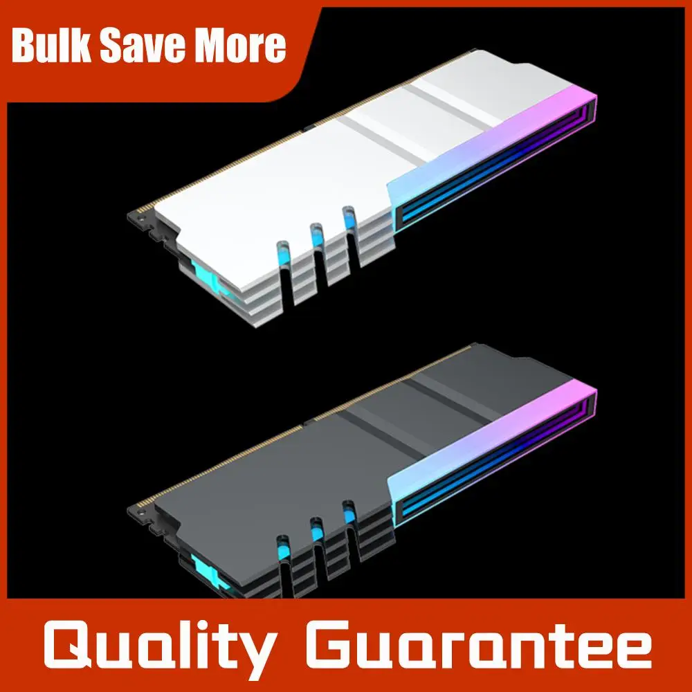 

Кулер для модулей памяти DDR4 DDR5, радиатор для охлаждения оперативной памяти, 5В 3PIN ARGB AURA Sync, алюминиевый сплав, термостойкий, компьютерные аксессуары