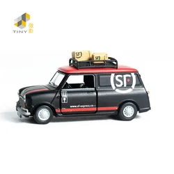 Tiny 1:50 S-F Express Delivery Mi-ni Countryman Alloy Simulation Model Car