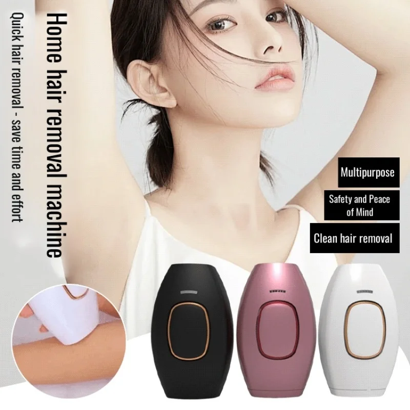 【US/UK/EU Plug】 Women's Handheld Automatic Hair Removal Device Whole Body Painless Intense Pulsed Laser IPL Hair Removal Device