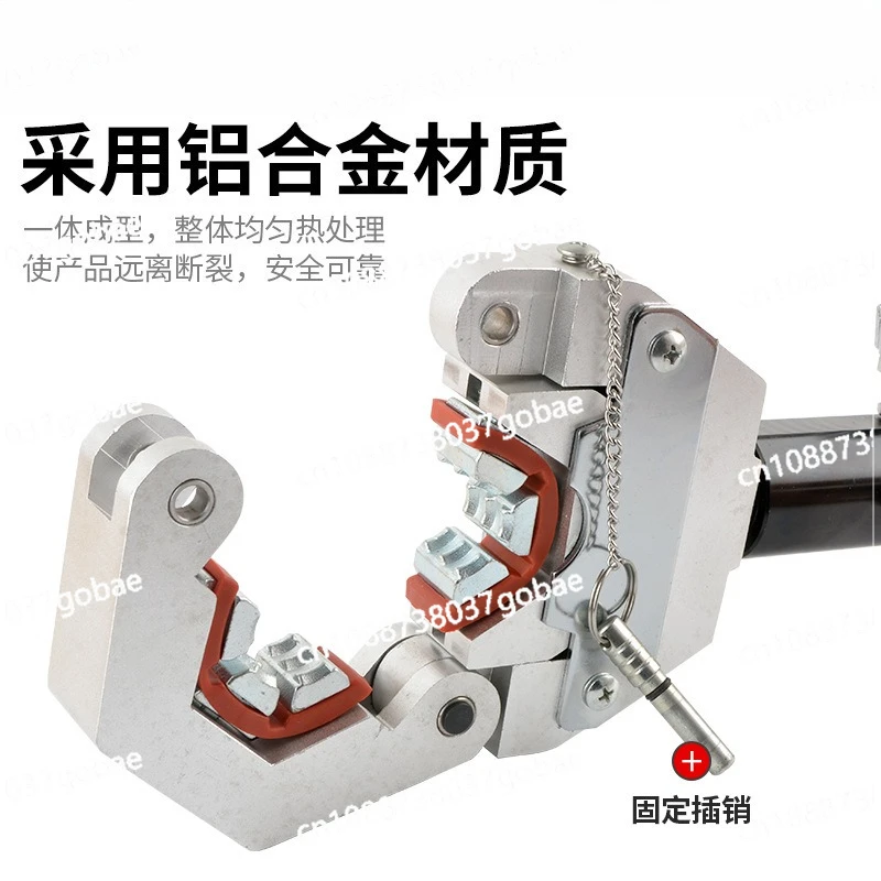 Manual Hydraulic Pipe Crimping Tool Crimping Clamp FS-7842 Portable Automotive Air Conditioning Pipe Crimping Clamp