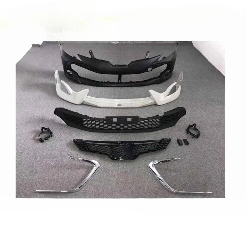 

2018 Body kit bumper lip headlight for 2012-2017 Reiz Mark X