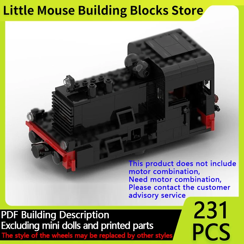 

City Car Model MOC Building Bricks Model 27 Electric Locomotive Modular Technology Gifts Holiday Assemble Children Toys Suit