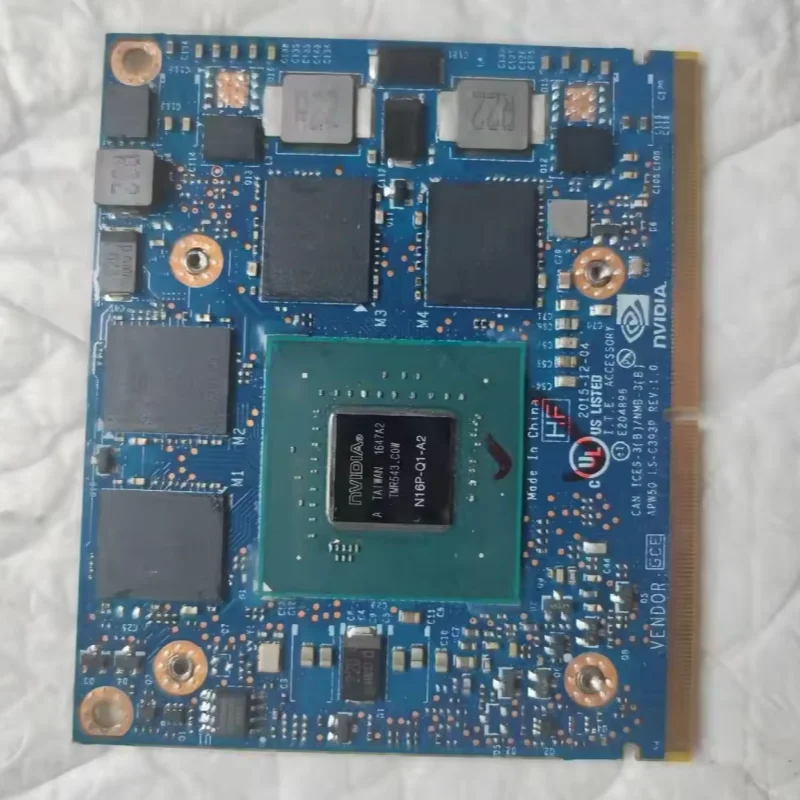 Quadro M1000M GDDR5, 2GB Graphics Card, N16P-Q1-A2, Suitable for Dell M4800, M7510, M7520, and HP ZBook M1000
