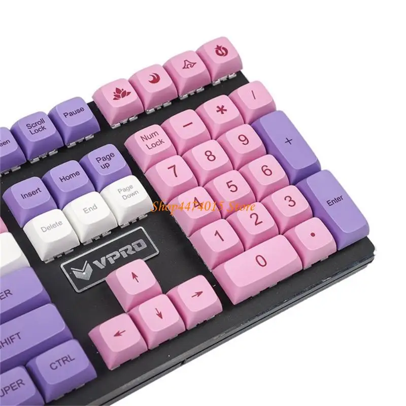 

K1AA ZDA Profile Keycaps 134 Keys DyeSublimation Keycaps Set for Mechanical Keyboard