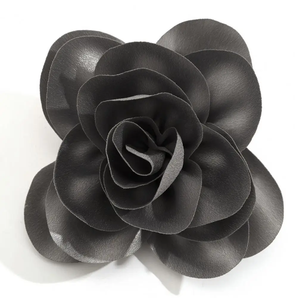 Suit Corsage Elegant Fabric Flower Corsage Brooch for Women Stylish Suit Coat Collar Pin Chic Hat Scarf Dress Decoration Prom