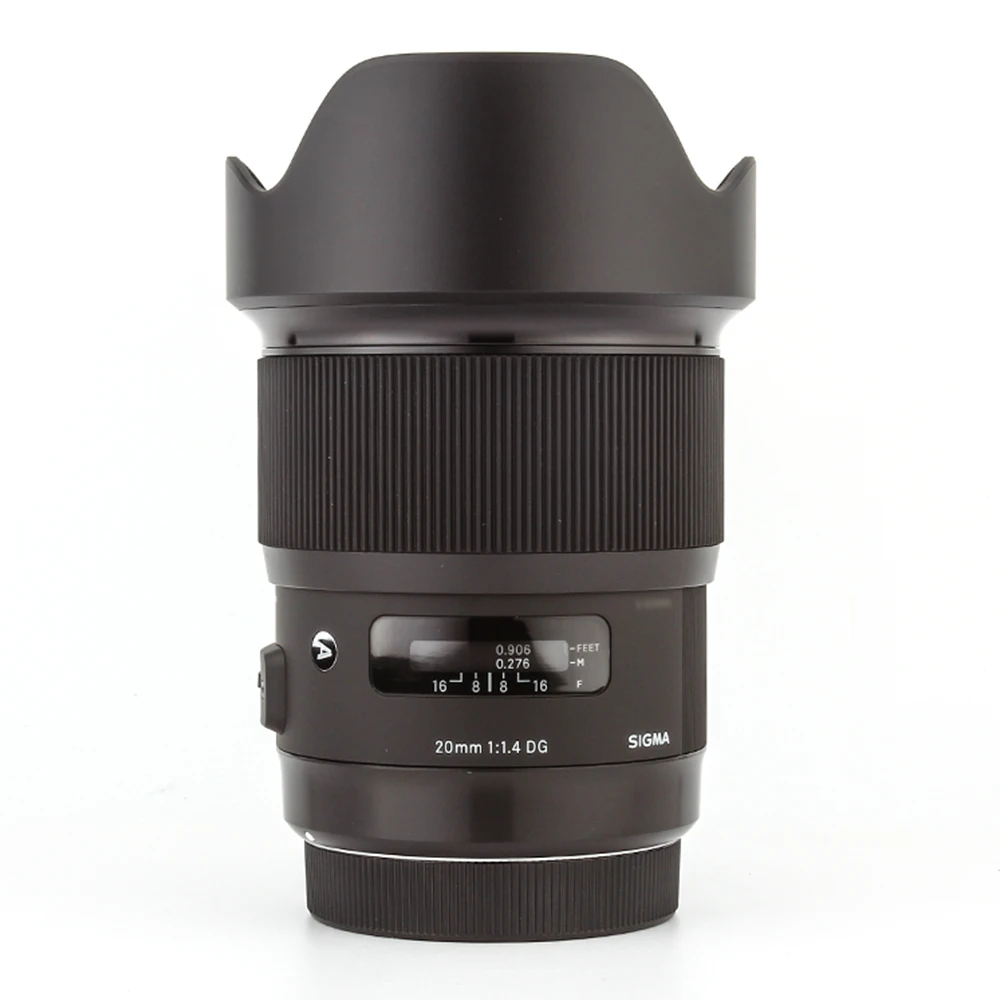 Sigma 20mm F1.4 DG Art Lens Full Frame 20mm F1.4 Wide Angle Prime Lens For Canon Mount or Nikon Mount or Sony E Mount