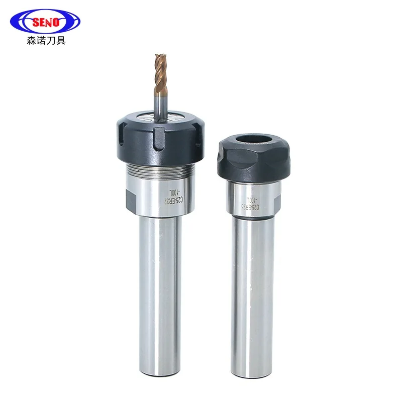 SENO C6 C8 C10 C12 C16 C20 C25 C32 ER8 ER11 ER16 ER20 ER25 ER32 100L 150L Collet Chuck Holder CNC Milling Lengthen Tool Carrier