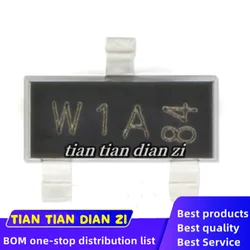 10pcs/LOT-100pcs  PMBT3904 PMBT3904215 W1A SOT-23 40V/200mA SMT transistor