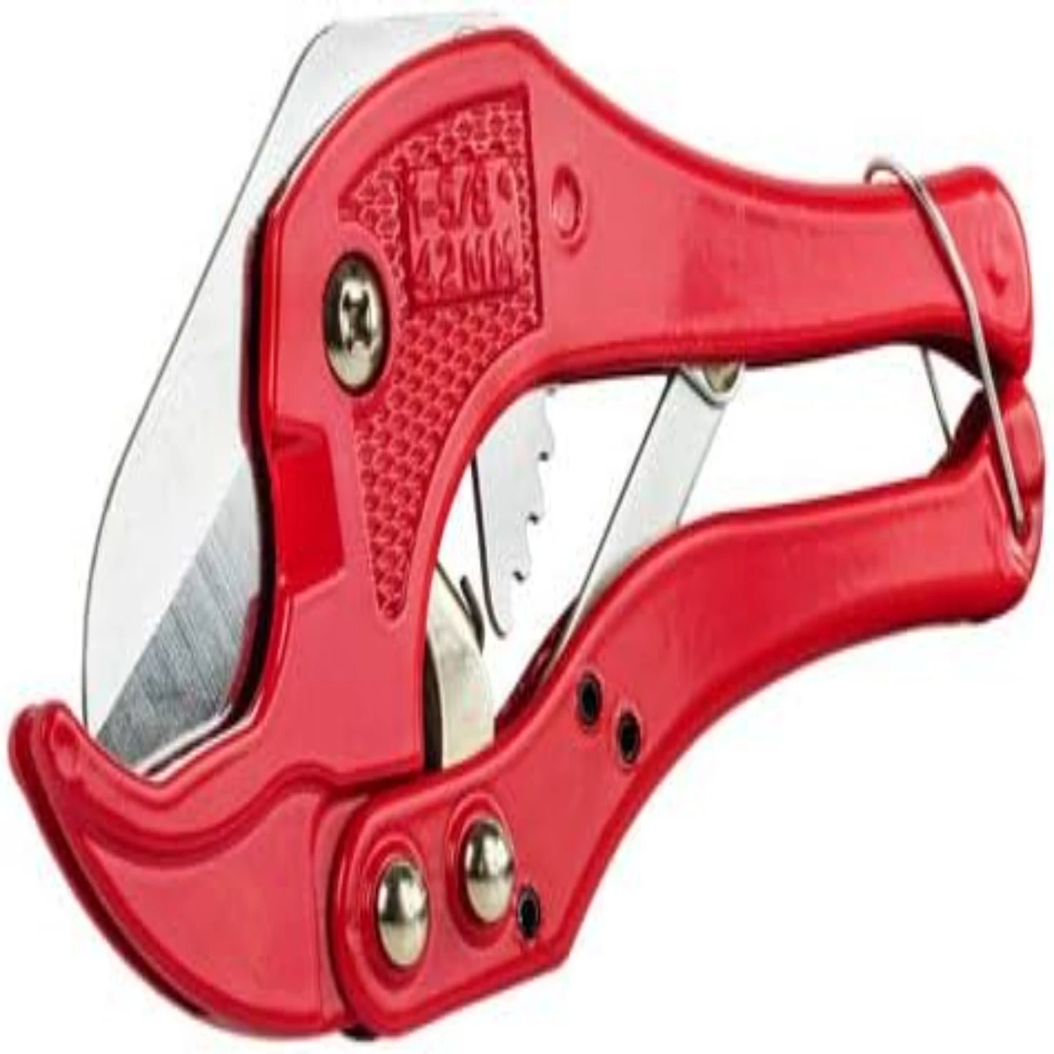 High-Quality Precision Ratchet Style PVC Pipe Cutter - Durable and Efficient Tool for Plumbers and DIY Enthusiasts. Great Option