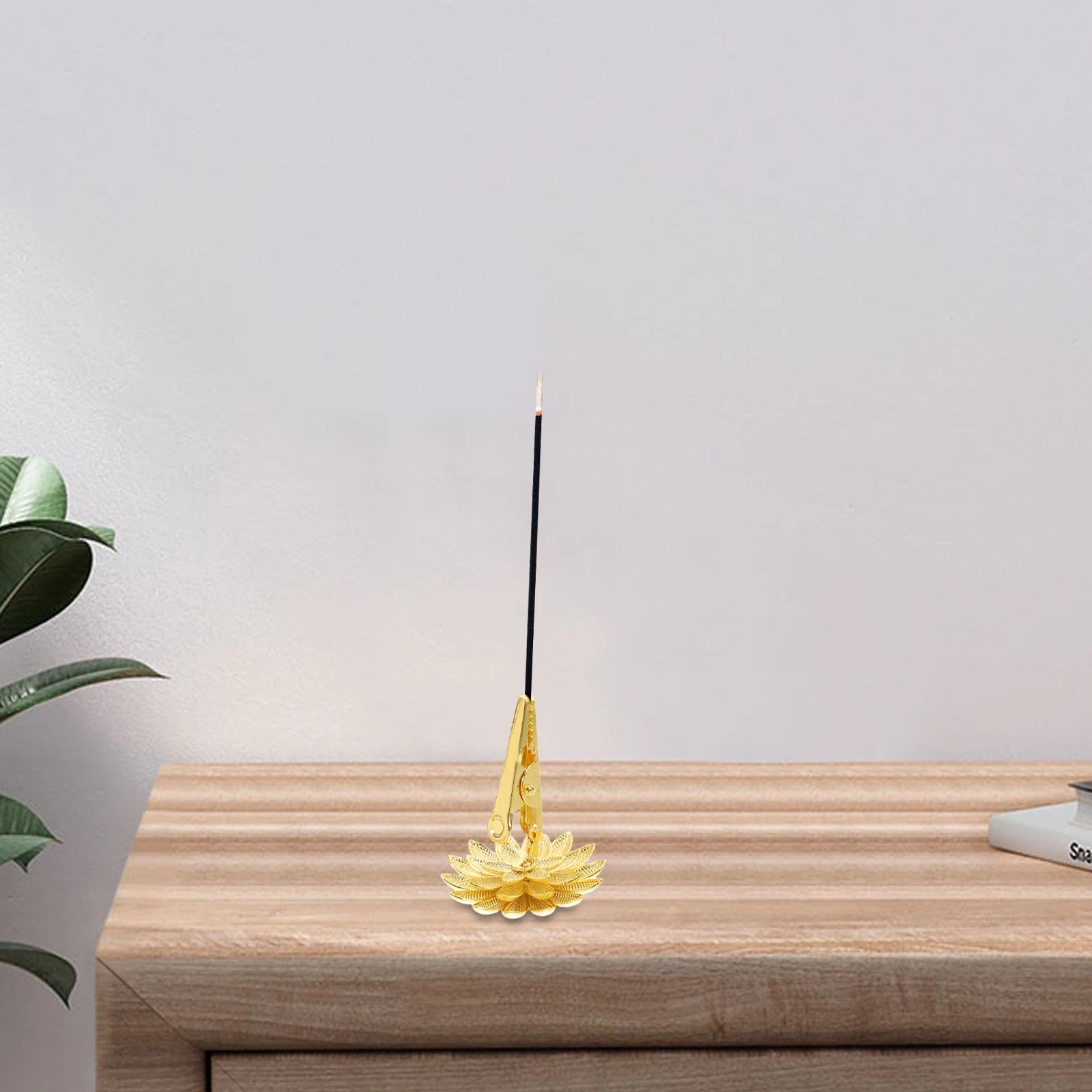 

Multi-Functional Elegant Metal Incense Holder Portable for Home Bedroom Coil Stick Burner Stand Rack Incense Stick Holder Decor