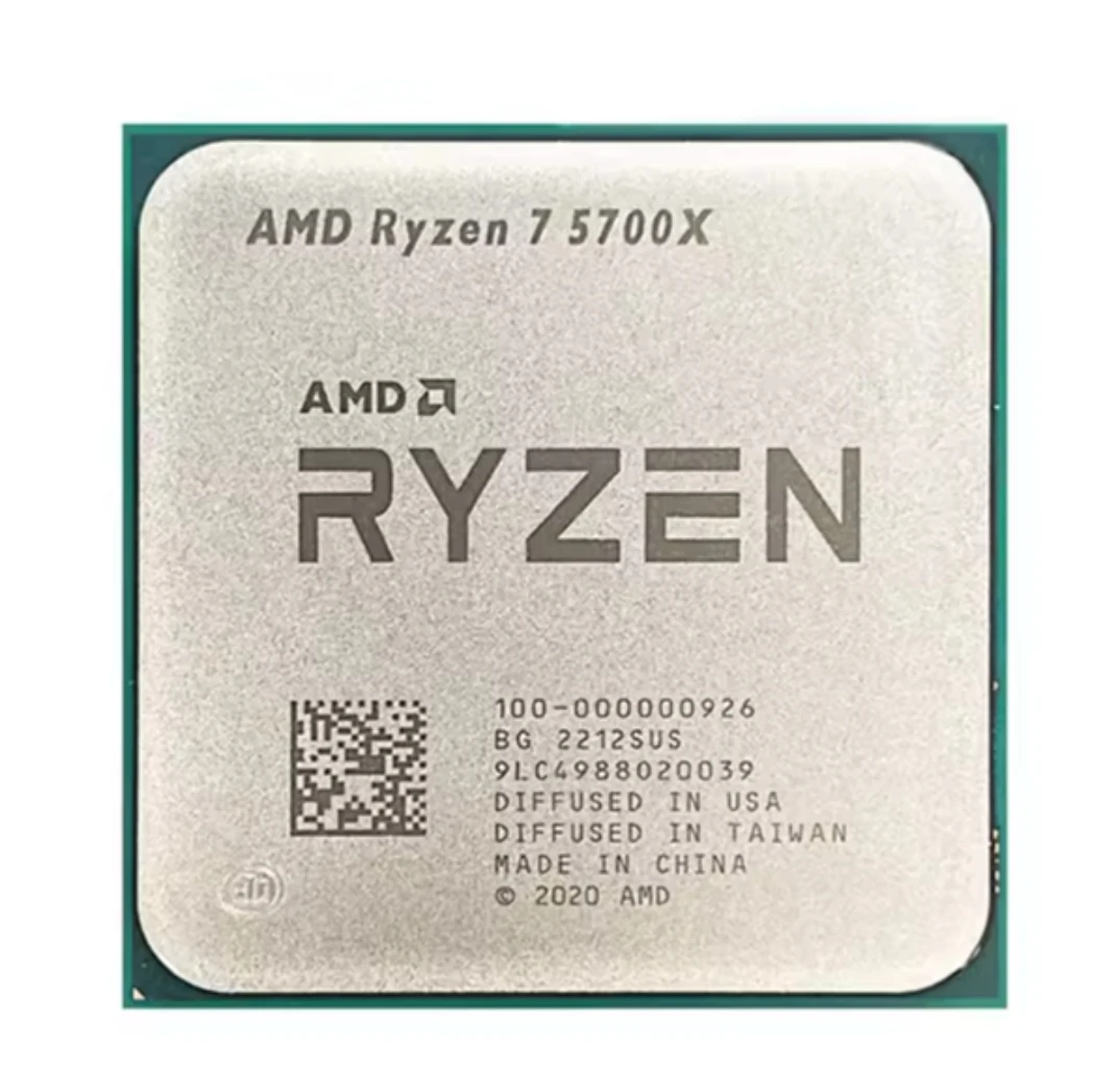 

R7 5700X New CPUs for AMD R yzen 7 5700X 3.4GHz 8-Core 16-Thread AM4 Processor For Desktop Computer