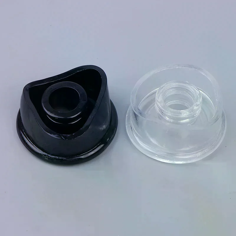 【New】1 PCS Clear/Black Universal Precision Comfort Cylinder Seal Sleeve Silicone Replacement Silicone Ring