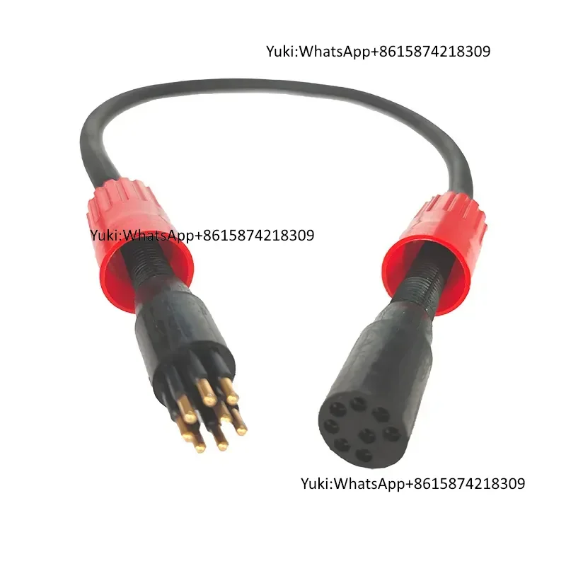 0.6 Meter Underwater Rov Connector Cable with 8-Core Design