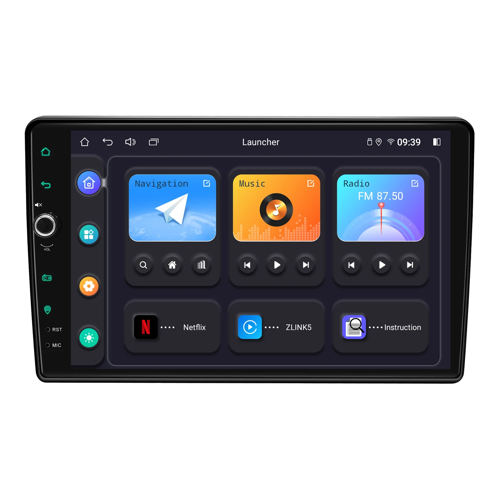 Upgrade 10.1 Inch Android Car Stereo Radio GPS Navigation Head Unit For Toyota Auris 2006-2012 Support Carplay Android Auto