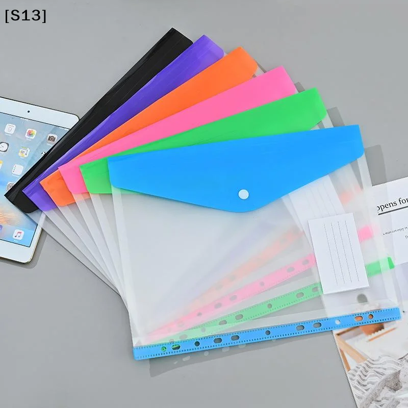 6/12 Packs A4 Binder Pocket Organizer Folders, Expandable Folders Plastic Envelopes Binder Folders , For School Office Home[Q]Q@