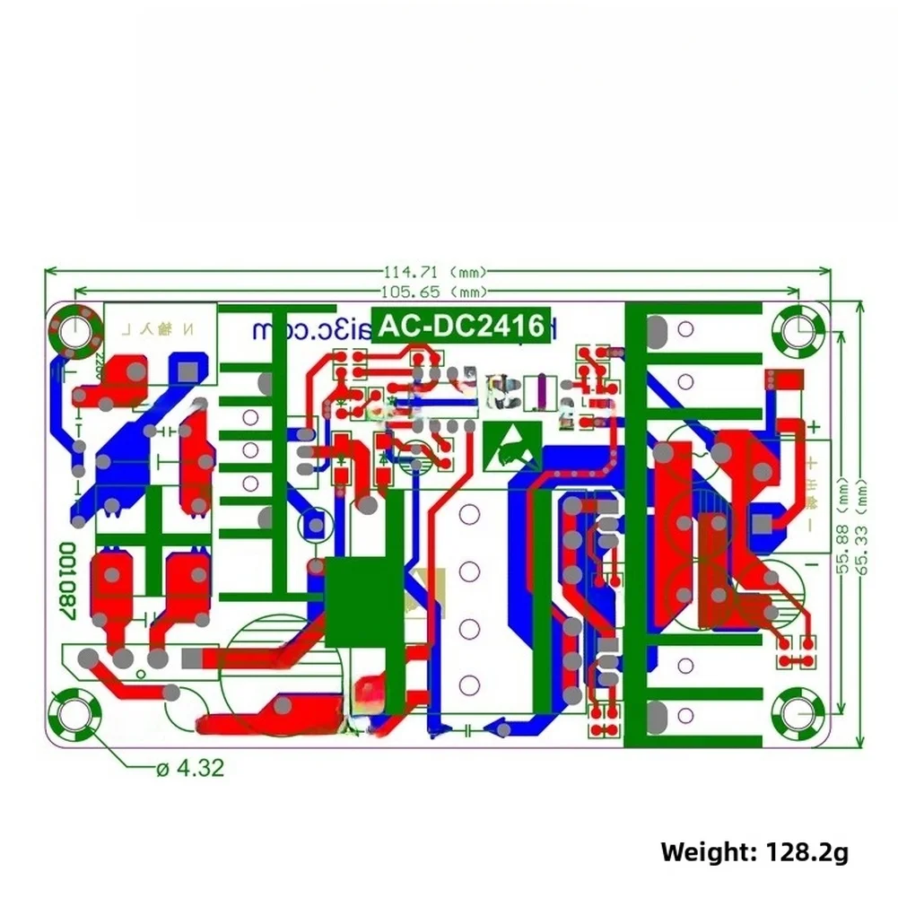 150W 24V 6A AC to DC Power Supply for Smart Home Automation Industrial Control Systems and LED Lighting Applications