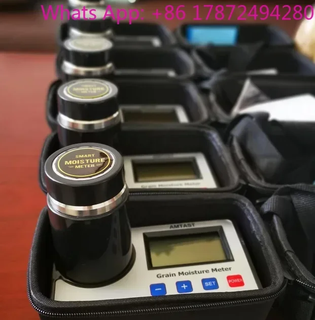 Grain Moisture Testing Device, Digital Meter for Industrial and Laboratory Use