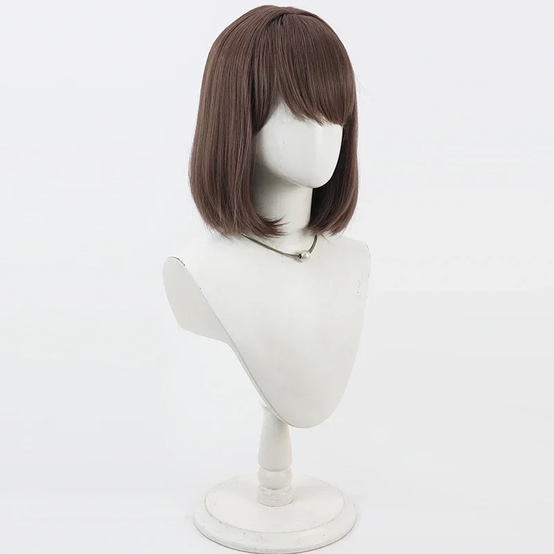 Anime Mahjong Soul Ninomiya Hana Wig Cosplay Halloween Party Prop Synthetic Hair Heat Resistant Fiber + Wig Cap