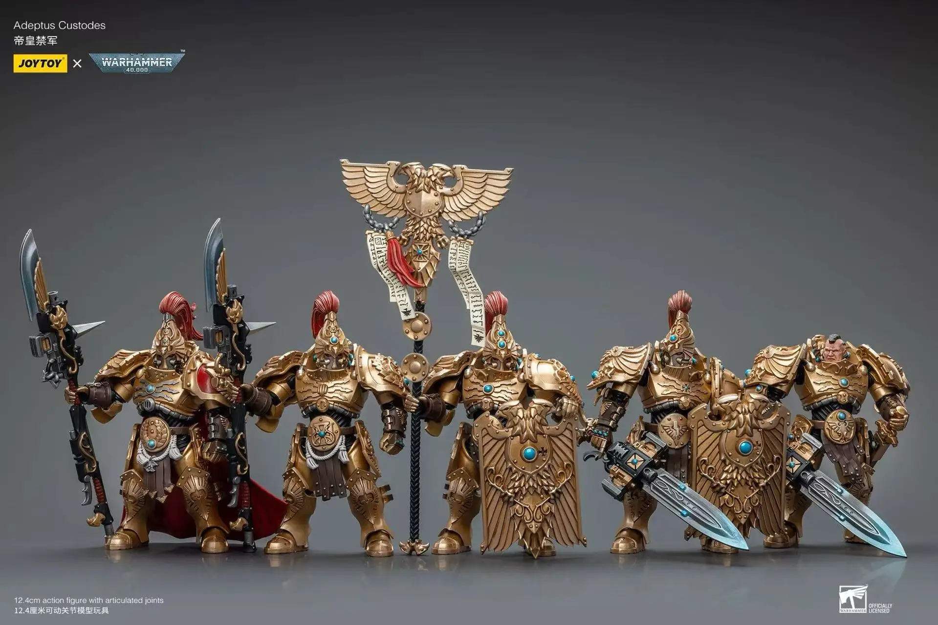 

In Stock JOYTOY Action Figure 40K The Horus Heresy Legio Custodes Adeptus Custodes Figures Achillus Dreadnought Anime Model