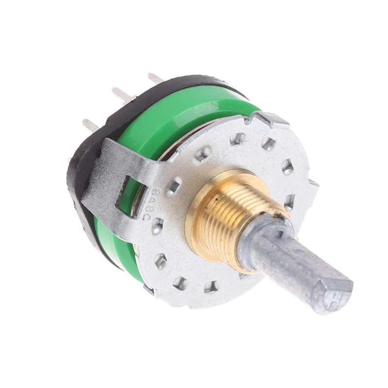 Hot sale Rotary Switch 4 Pole 12 Position SRRM1C7800 Power Amplifier 1050R 2000 Audio Audio Signal Switch