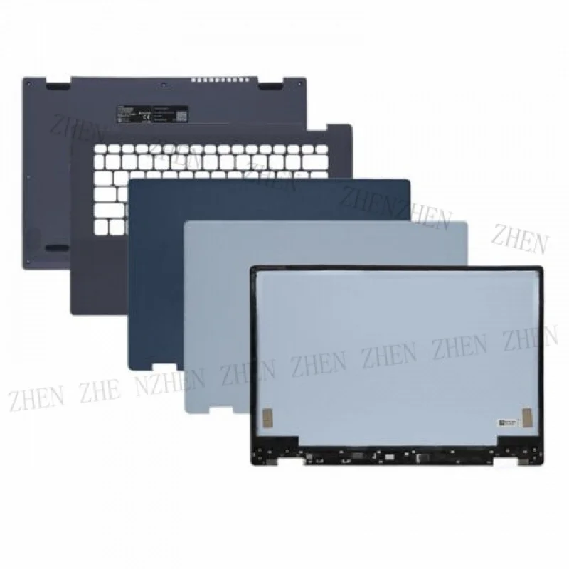 Y  For Asus Flip 14 TP412UA TP412F LCD Back Cover Hinges Palmrest Bottom Case