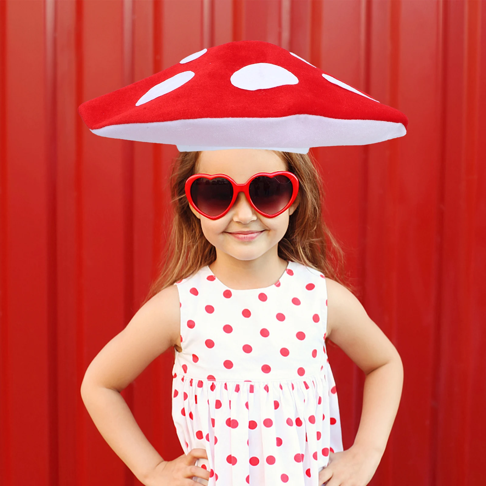 

Funny Mushroom Novelty Bucket Cap for Costume Party Favors Carnival Party Favors Caps Accessories Photos Cosplay