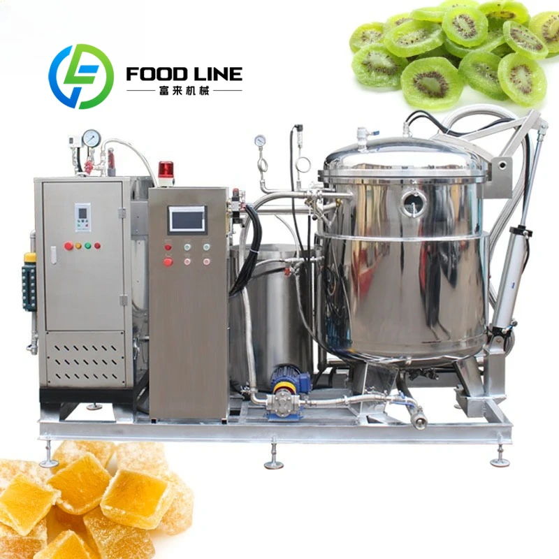 Large Vacuum Impregnation and Concentration Tank apple Drying and Sugar Impregnation Processing Equipment