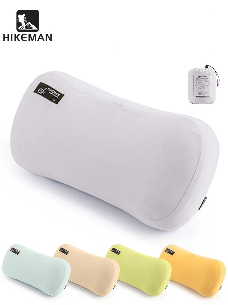 Memory Foam Pillow Outdoor Camping Travel Cervical Pillow Portable Lunch Break Pillow Slow Rebound Memory Pillow