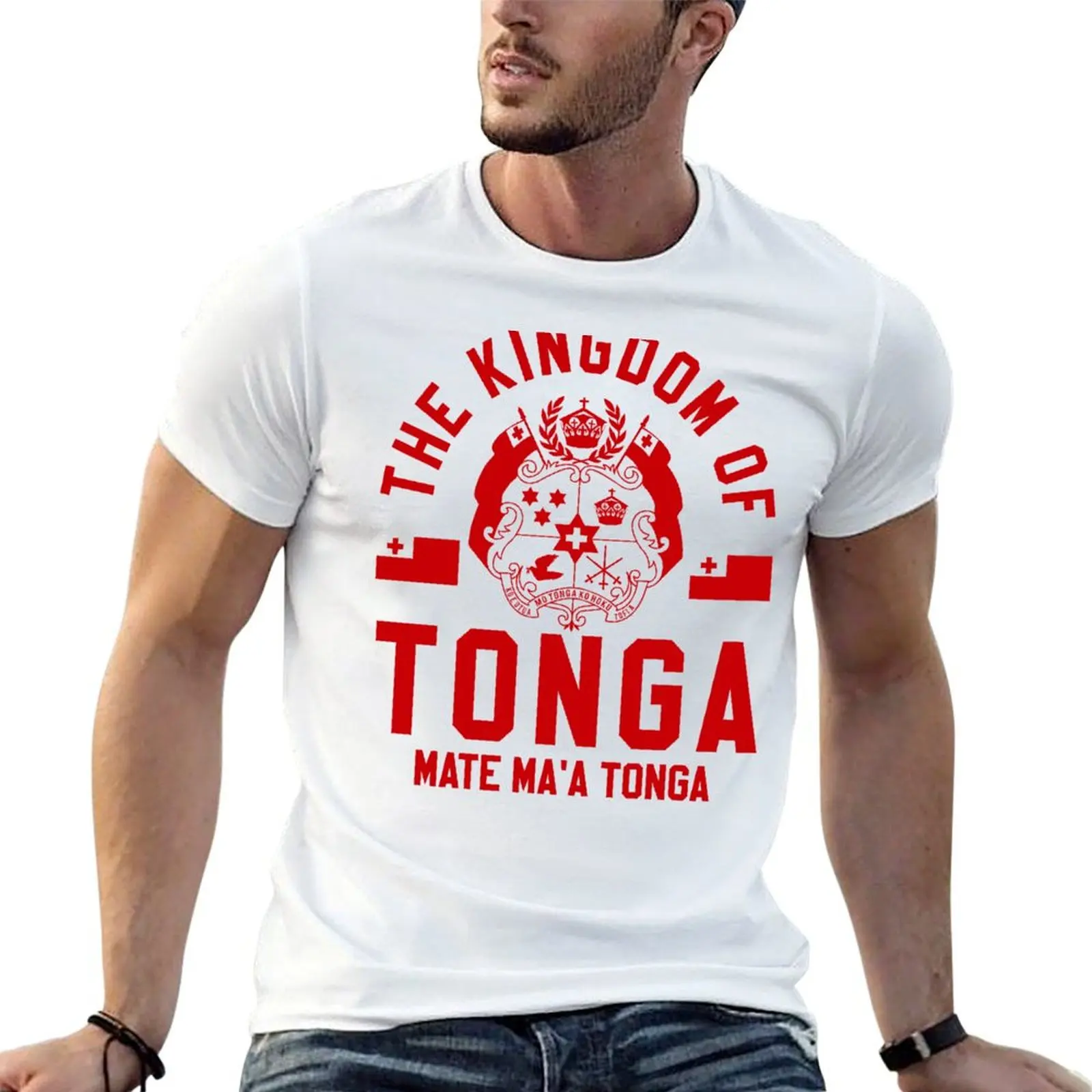 

The Kingdom of Tonga - Mate Ma`a Tonga T-Shirt funny t shirts man man t shirt summer T-Shirt