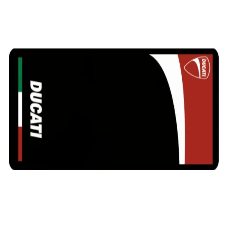 AliExpress NONE New Arrival Ducati Logo Motorcycle Floor Mat Non-Slip Garage Carpet for Bike
