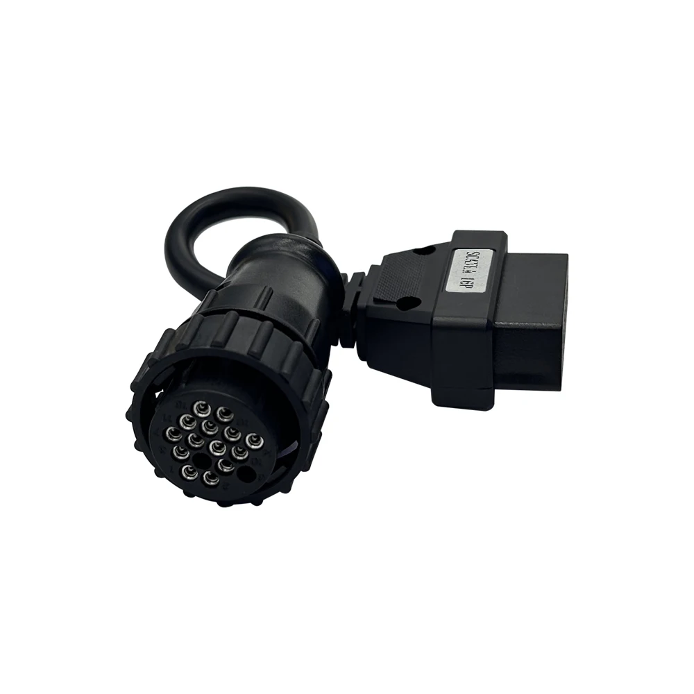 Heavy Duty OBD2 diagnostic interface For SCANIA 16pin truck Female OBD Extension Cable