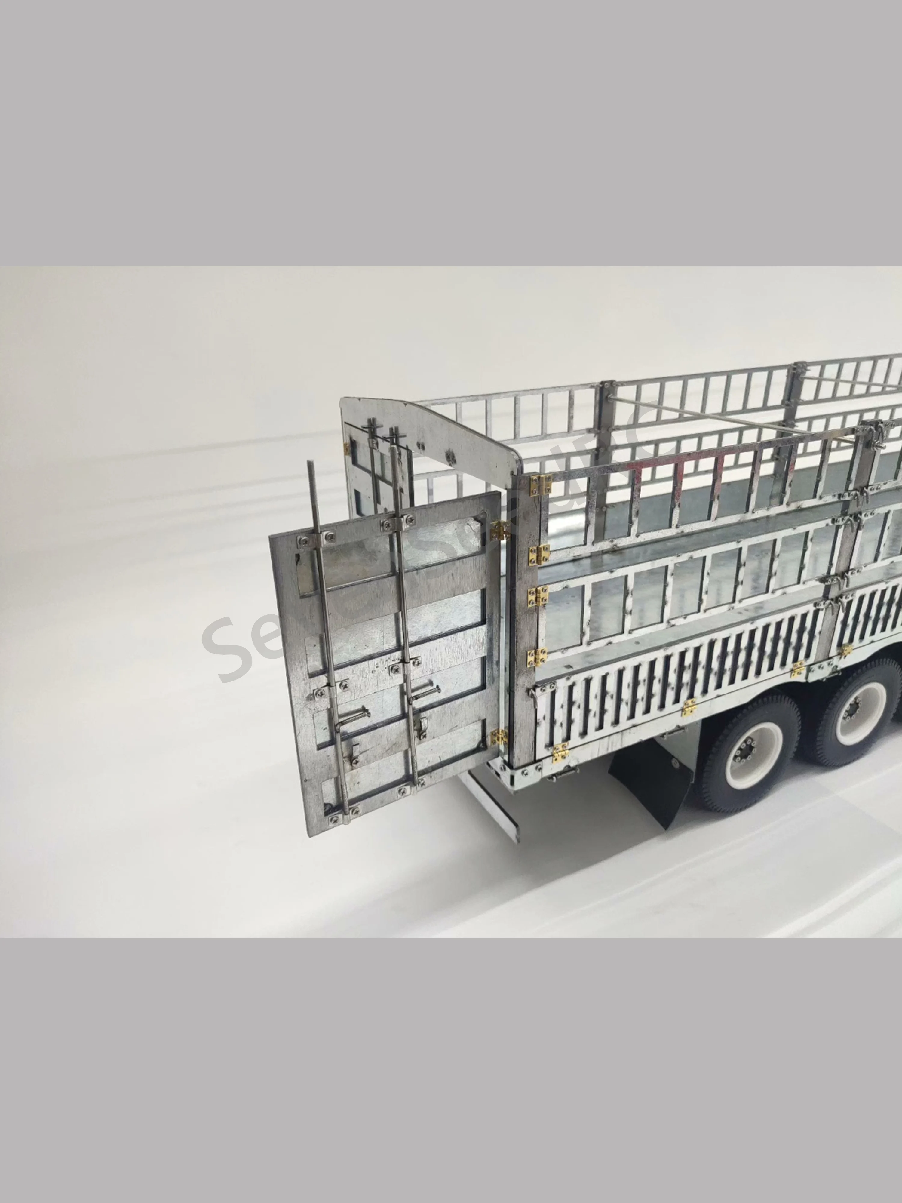 1/14 DIY Metal Material Tamiya Double decker transport trailer