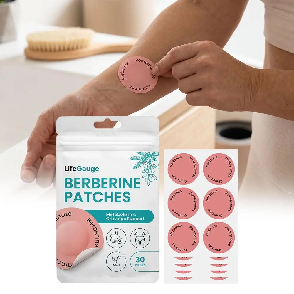Berberine Transdermal Patches, Natural Metabolism & Cravings