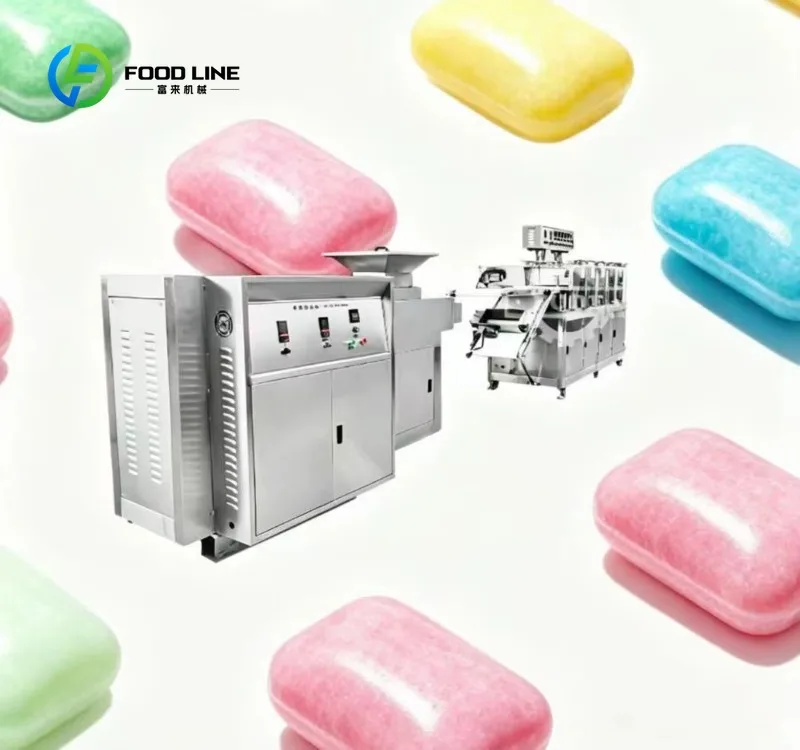 Gum Production Line Automatic Chewing Gum Manufacturing Equipment for Food Industry Use