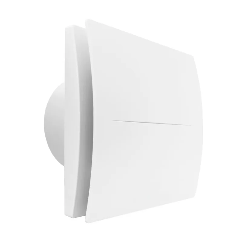Adjustable Timer Wall Vent Fan With Humidity Sensor 220-240V AC Motor Air Circulation Device