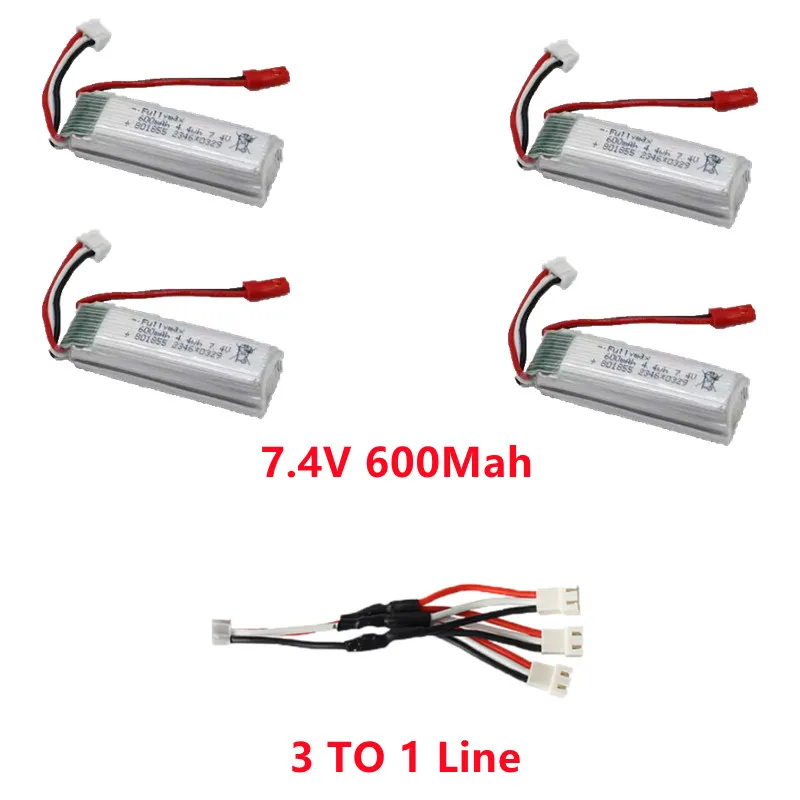 A280 Professional Brushless 6-Axis Gyroscope 6G/3D LED Searchlight RC Remote Control AirPlane Spare Parts 7.4V 600Mah Battery