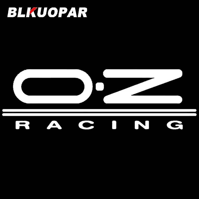 BLKUOPAR OZ Racing Symbol Car Motorcycle stickers Street JDM Signs Vinyl Car Wrap Personality DIY Car Styling Character