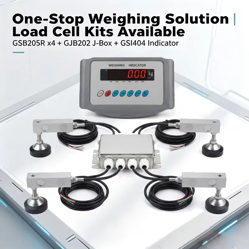 GSB205R Load Cell Kit with Junction Box for Livestock Animal Weighing Scales 3t 5T