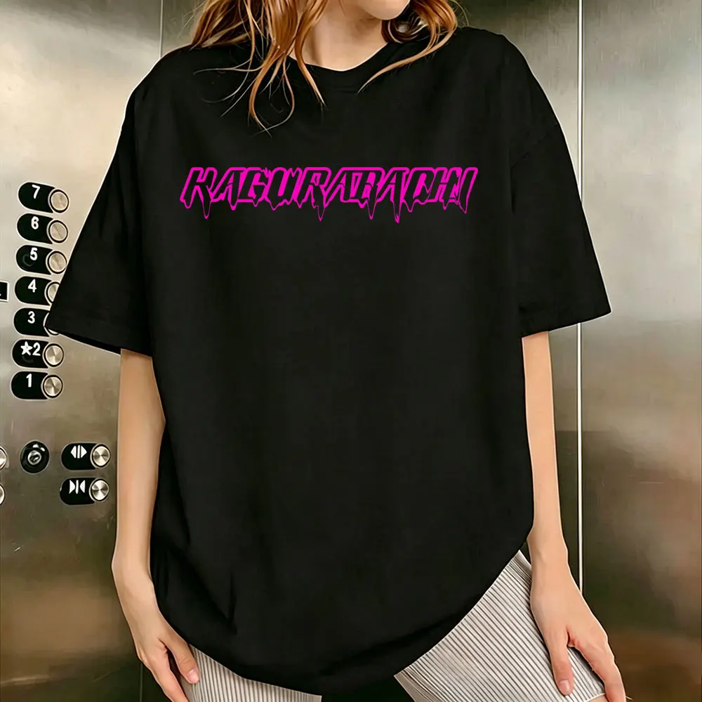 Hot Anime Kagurabachi Hiruhiko Decide Here and Now Graphic T-shirts Summer Men Women Clothing Manga Casual Oversized Streetwear