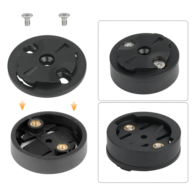 Bicycle Speedometer Mount Bracket Fixed Base Accessories for Garmin Bike Front Light Convex Male Buckle Replacement Repair Parts