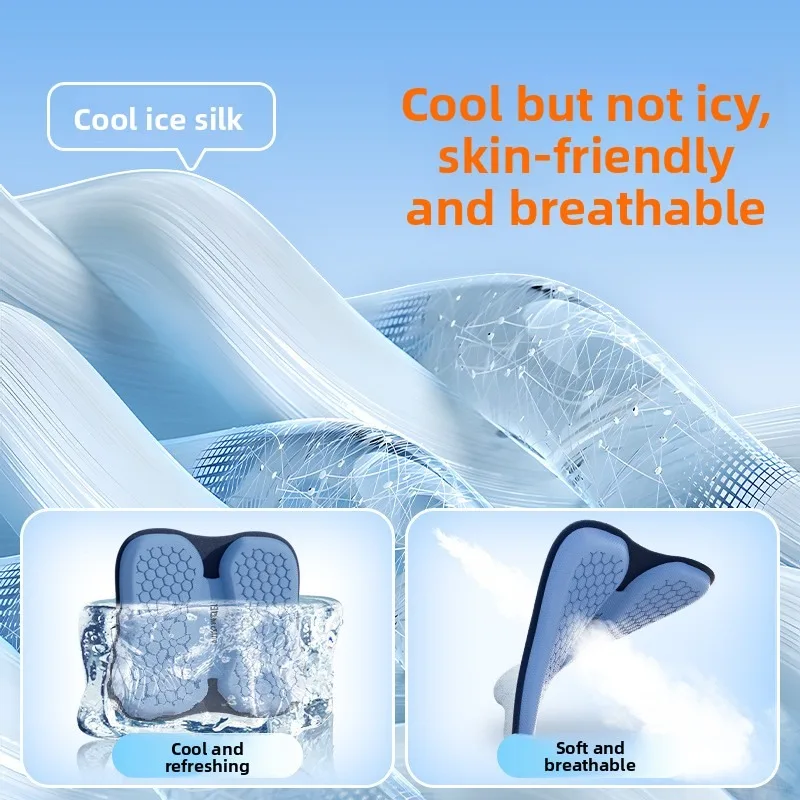 Thick Honeycomb Gel Seat Cushion Cooling Breathable Universal Fit Car Office Long Sitting Nonslip Base Summer Cooling Breathable