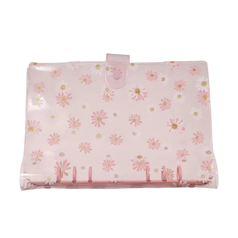 Shell Losbladige Ring Journal Bindmiddel 6-gaats A6 A5 Notebook Cover Bindmiddel Bestandsmap Literaire Bindmiddel Shell Daisy Notebook Bindmiddel