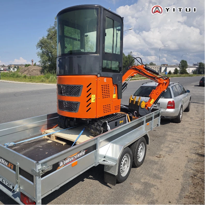 

2026 Lightweight Mini Excavator Durable For Home Improvement & Backyard Projects Customized Ce Epa & Euro 5 Certified