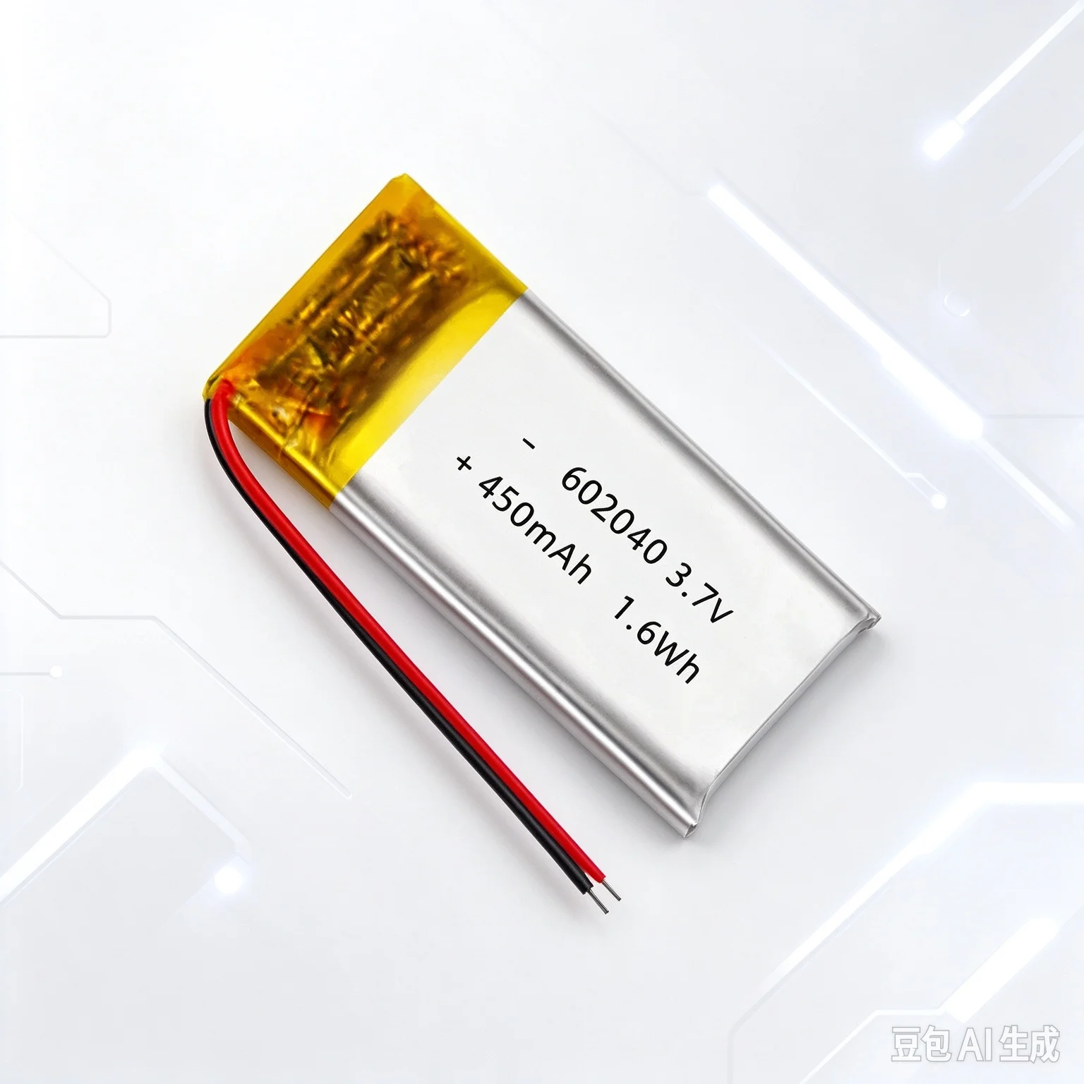 for 602040 Li-po Battery 3.7V 350~450mAh Rechargeable For Beauty Device Toy
