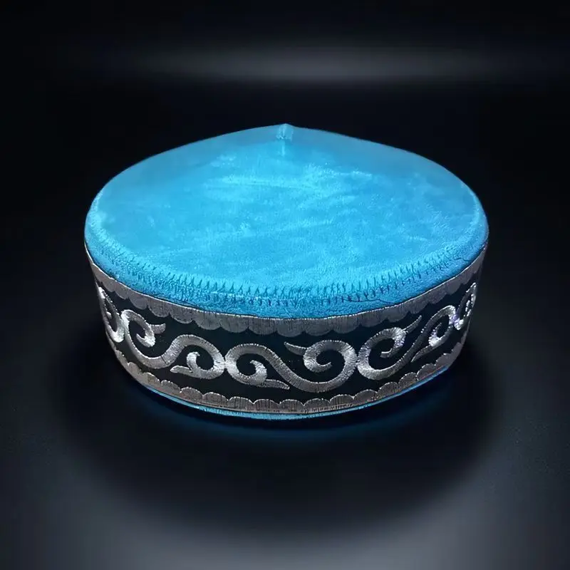 Berretti musulmani per uomo Colthing Freeshipping Cappello di cotone Turchia Kufi Islamico Kippah Ebraico Dubai Arabo Autunno Inverno 03611