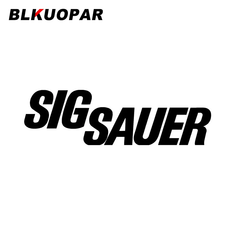 SIG Sauer automobile sticker fashion scratch resistant die cutting waterproof personalized pattern sunscreen door sticker PVC