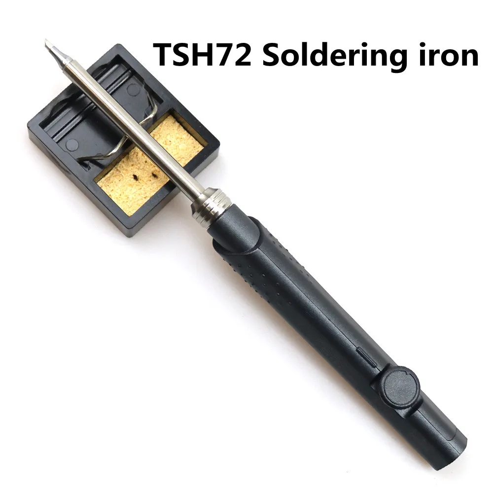 

DC 12-24V SH72 Portable Mini Soldering Iron Adjustable Temperature 200-400℃ Soldering Tool SH-K/I/B2/BC2 Tips 1.5A 65W Welding