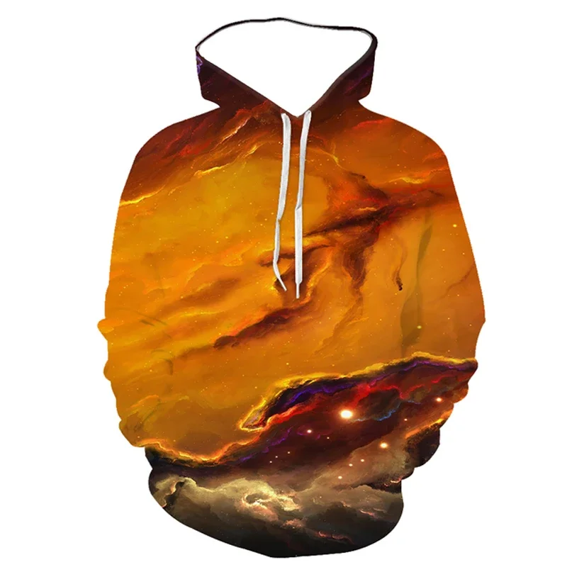 Volcanic Natural Scenery Fashion Style 3D Printed Hoodies Unisex Pullovers Hoodie Casual Sweatshirts Street Top Tracksuit
