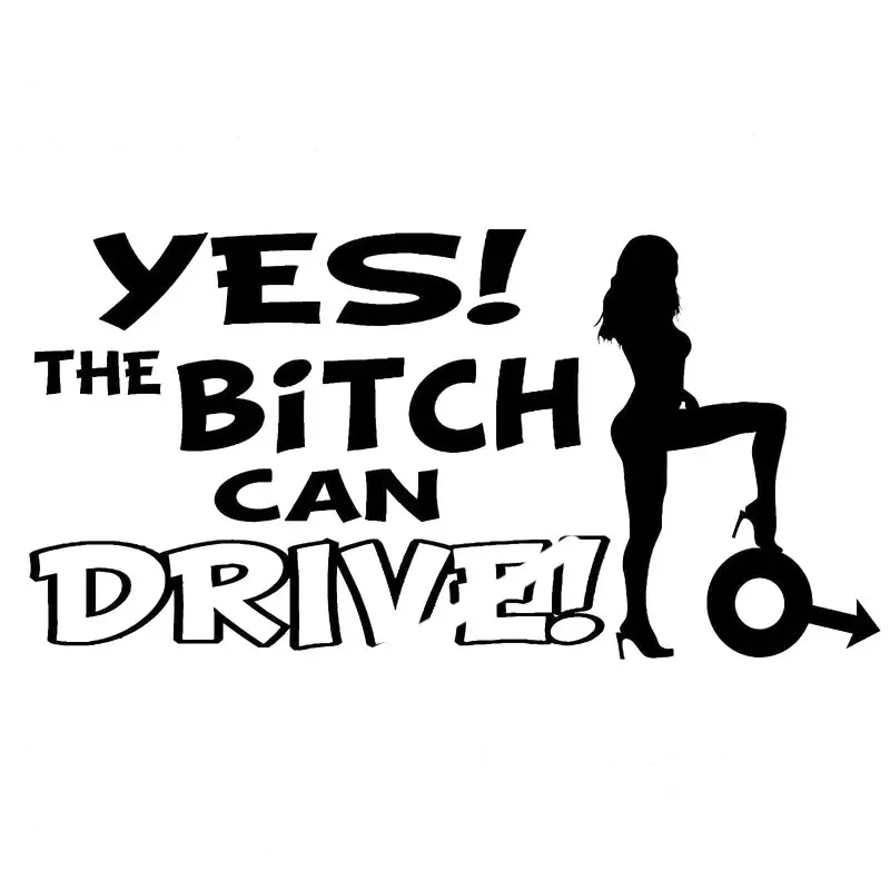 

Funny Bns Bundy Chick Cute Girl Personality Car Sticker and Decal Motorcycle Car Styling Body Sticker Black/white, 16cm*8cm